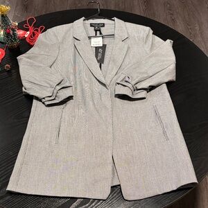 Rachel Zoe Black and White Women's Blazer NWT US Large